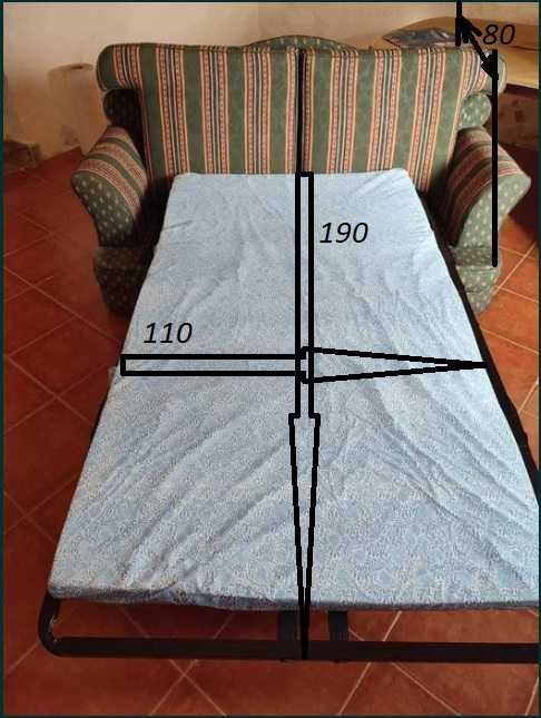 Sofa- cama como nova