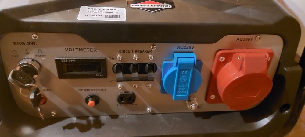 Agregat prądotwórczy briggs