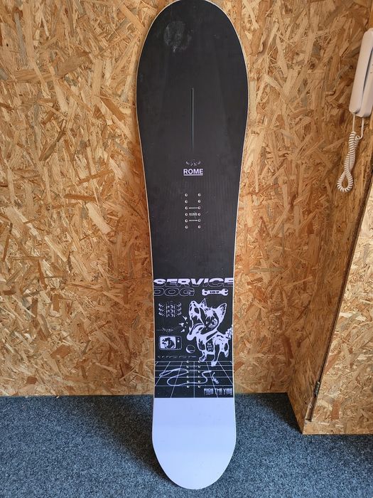 Snowboard Rome Service Dog 159
