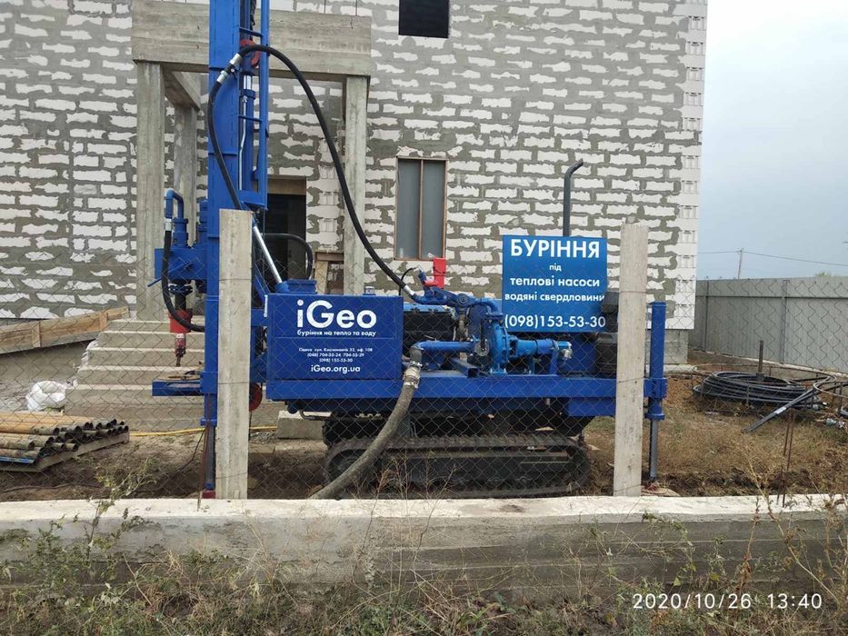 Буріння свердловин на воду в Одесі. Бурение скважин