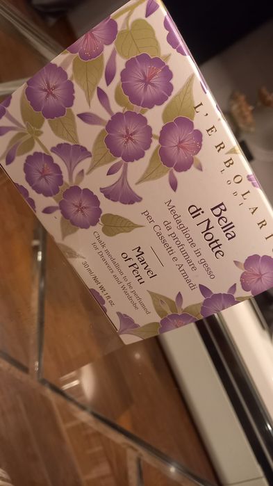 L'Erbolario Bella di Notte medalion do perfumowania szuflad szaf włosk