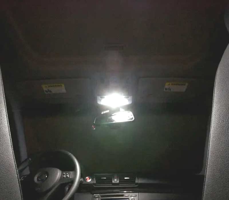 KIT COMPLETO 15 LAMPADAS LED INTERIOR BMW 1 SERIE E81 E87 116I 118D 118I 120D 120I 123D 130I 135I 03-11