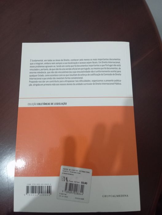 Coletânea legislativa sobre Direito Internacional