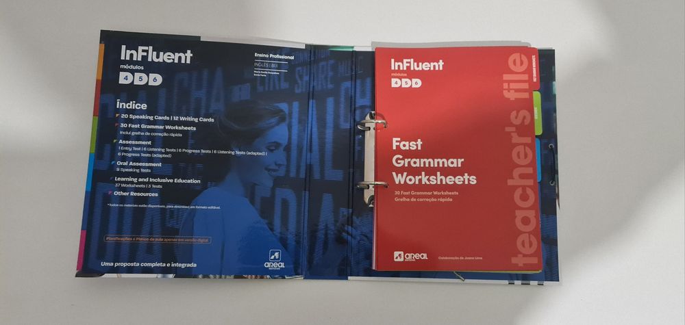 Dossier professor. Inglês. Influent.  Novo