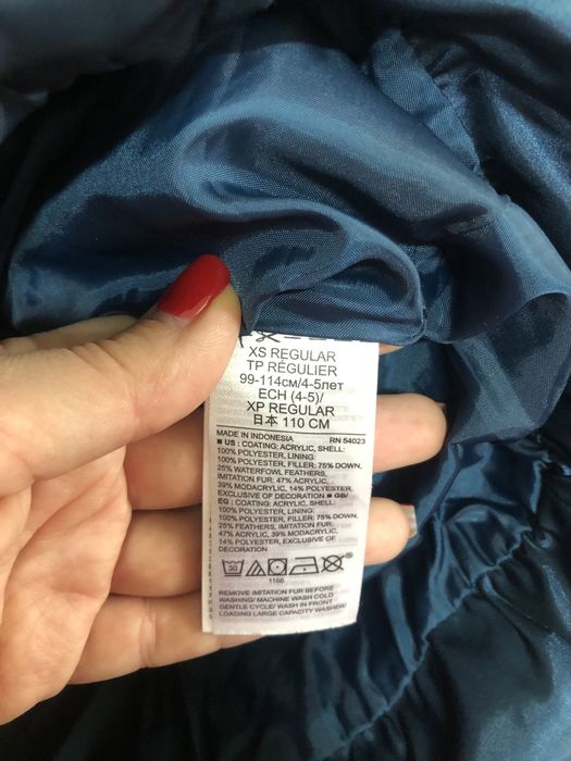Продам пуховик Gap 100 см