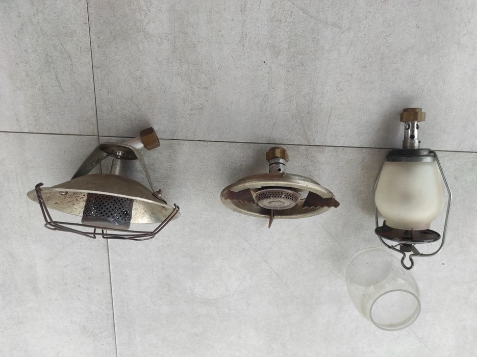 Zestaw kempingowy PREDOM palnik gazowy ogrzewacz lampa
