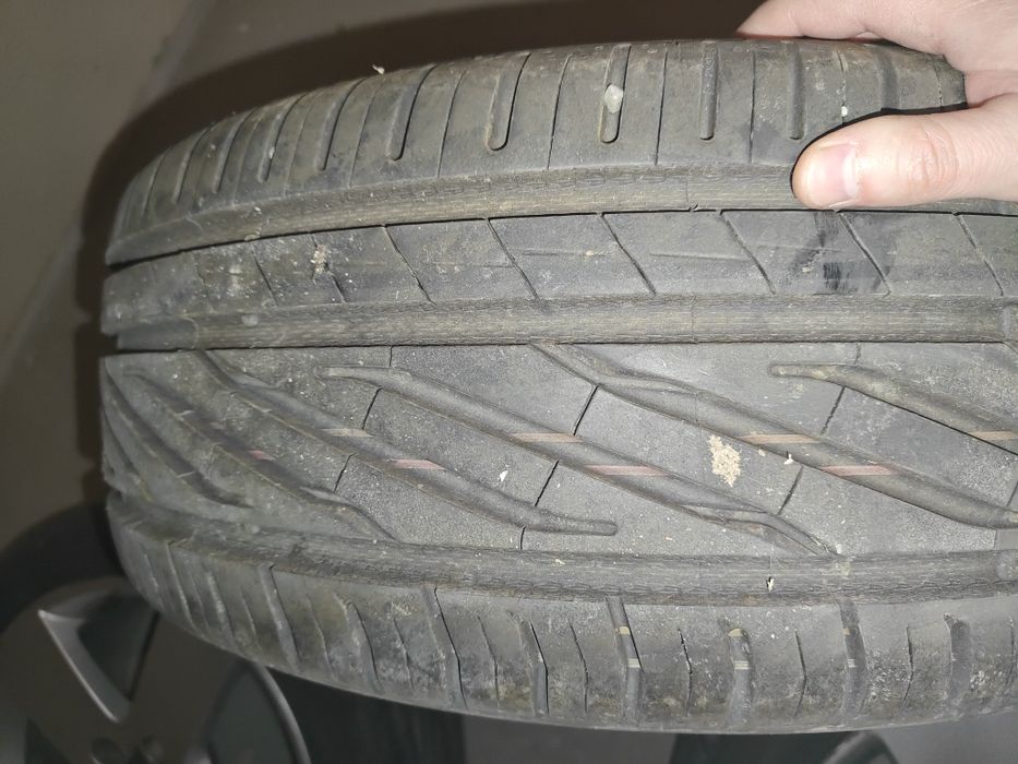 Felgi Audi 17” 5x112 + opony 2025 Uniroyal 225/45 – jak nowe!