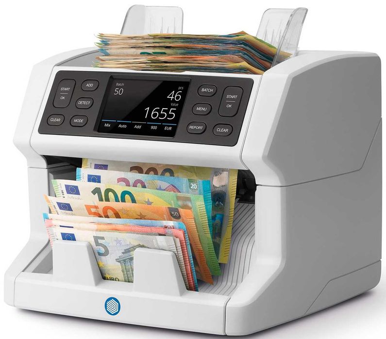 Счетчик Банкнот Safescan 2865-S Сортировщик Проверка Номиналов Валют