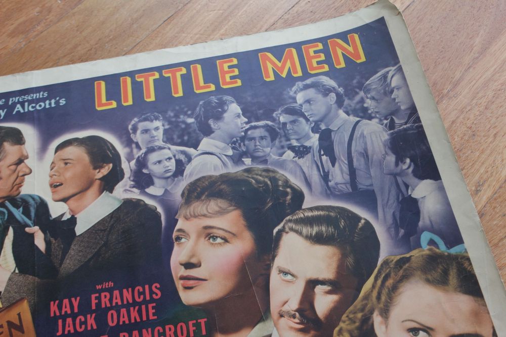 Cartaz de cinema antigo Litle Man