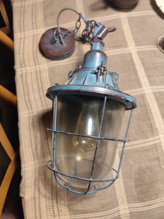 Lampa wisząca żyrandol loft vintage
