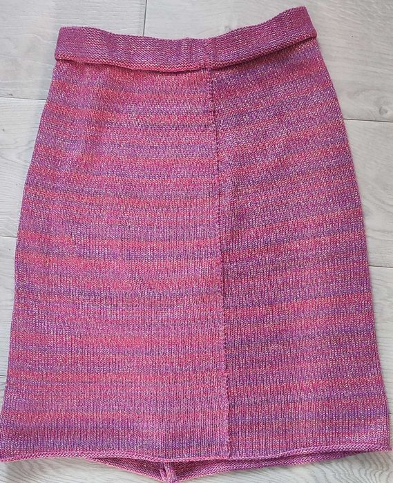 Спідниця в'язана ручна в'язка