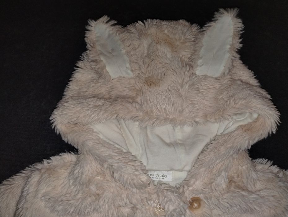 Kurteczka płaszczyk kożuszek dla dziewczynki 12-18 miesięcy Rozmiar 86