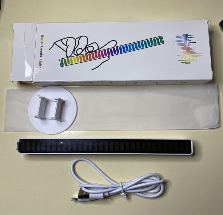 1 Led com detetor de som