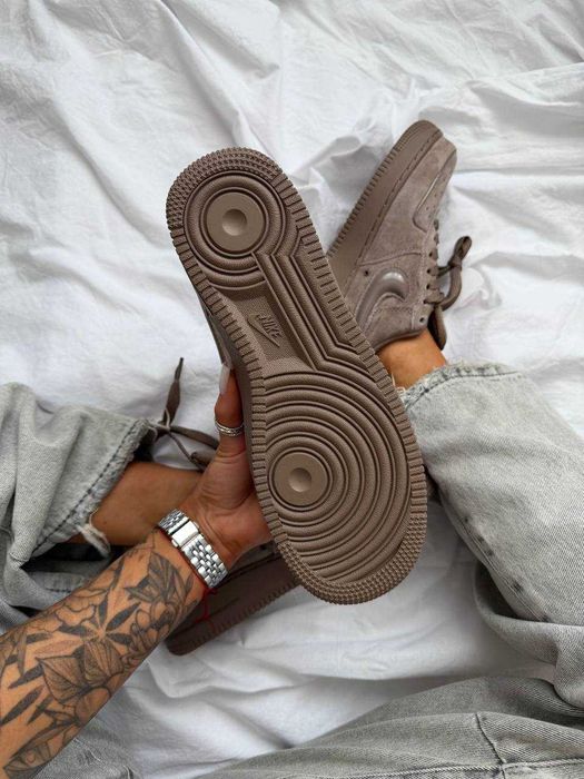 Кросівки сірі Air Force 1 '07 Mink Brown