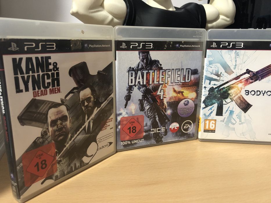 Zestaw Strzelanek Call of Duty  Battlefield PL PS3 PlayStation 3