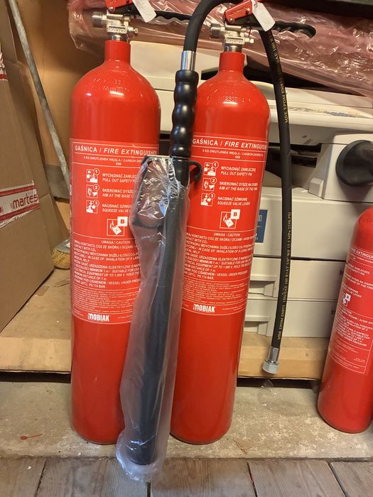 Gaśnica Śniegowa 5 kg B Co2 nowa 25 rok