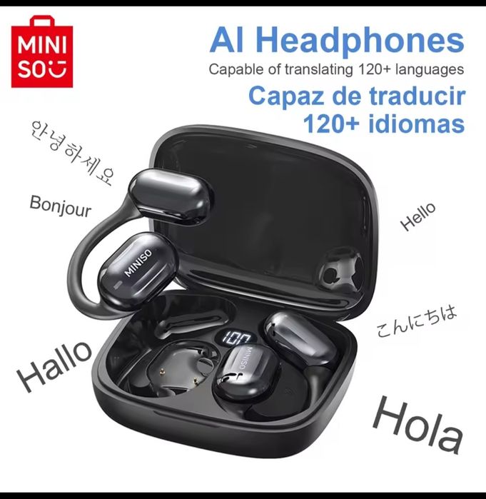 Fones inteligentes
Novo na caixa