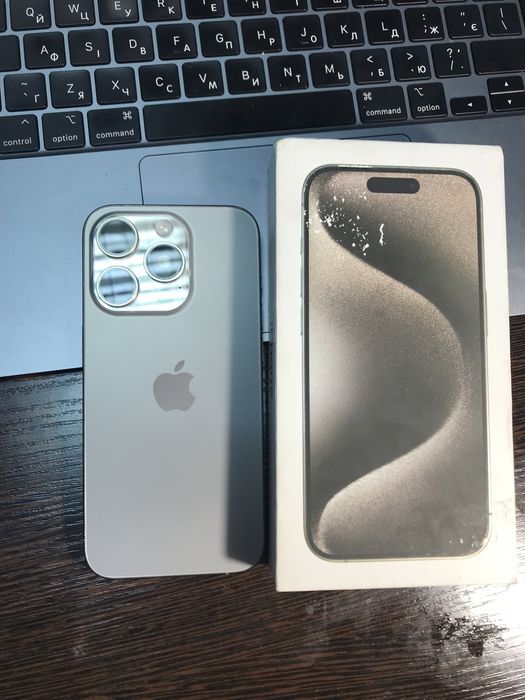 Iphone 15 Pro 128Gb Natural Titanium Фіз Сім