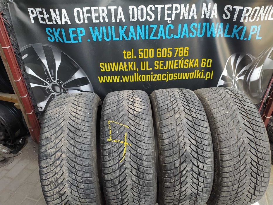 4x używane opony zimowe 235/45 R18 Nokian Gwarancja Montaż Duży wybór