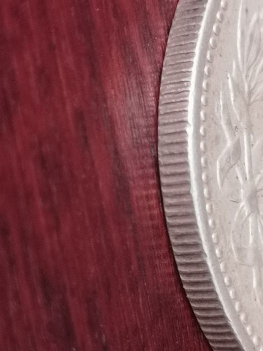 Moneta Srebro Iran 5000 Dinarów 1320 AH (1902 AD)
