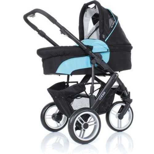 Універсальна коляска (2-в-1) ABC Design Cobra Turquoise-Black