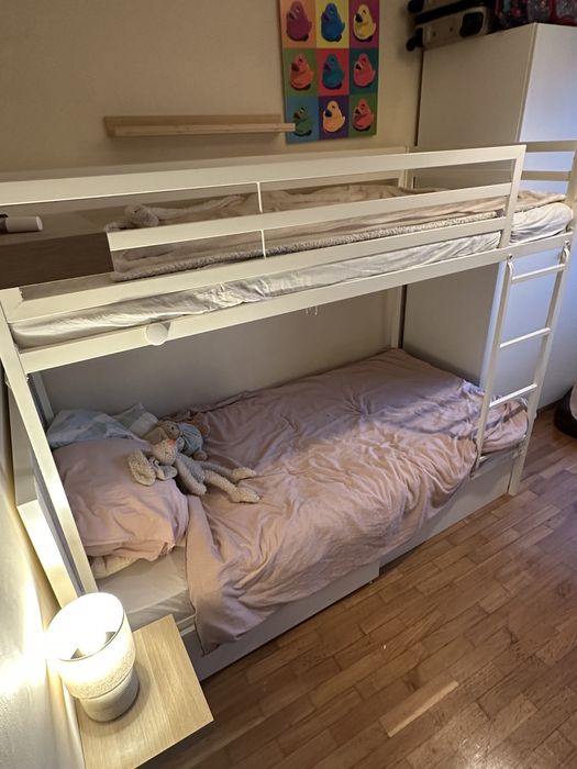 Belice 90x190cm metal branco, como novo