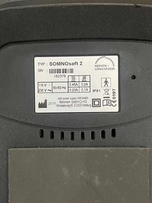 CPAP апарат для лікування храпу, SOMNOsoft 2