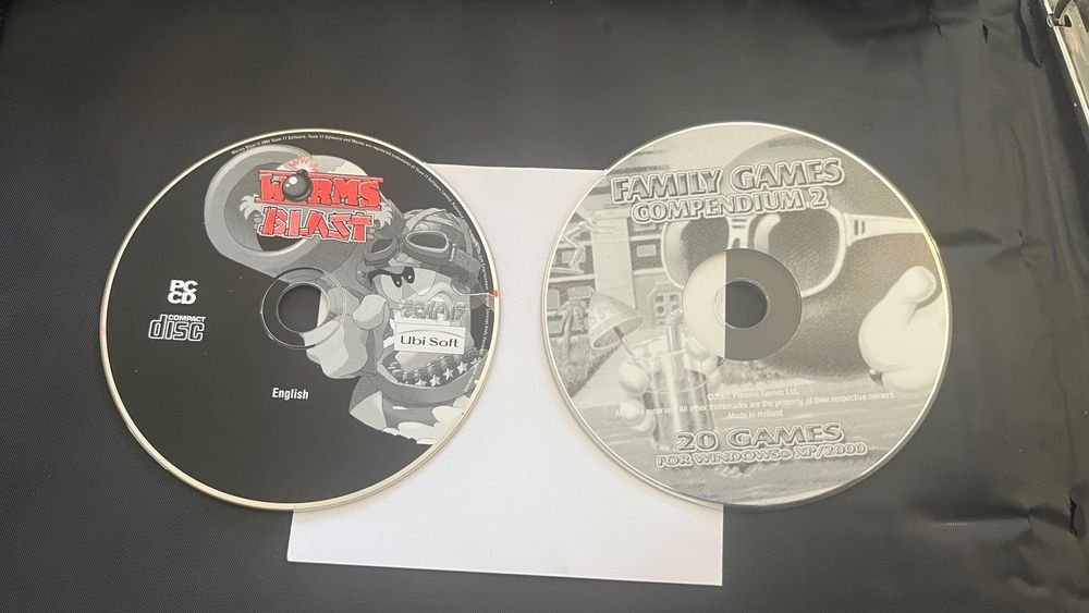 Pack 2 Jogos PC – Worms Blast + Family Games Compendium 2