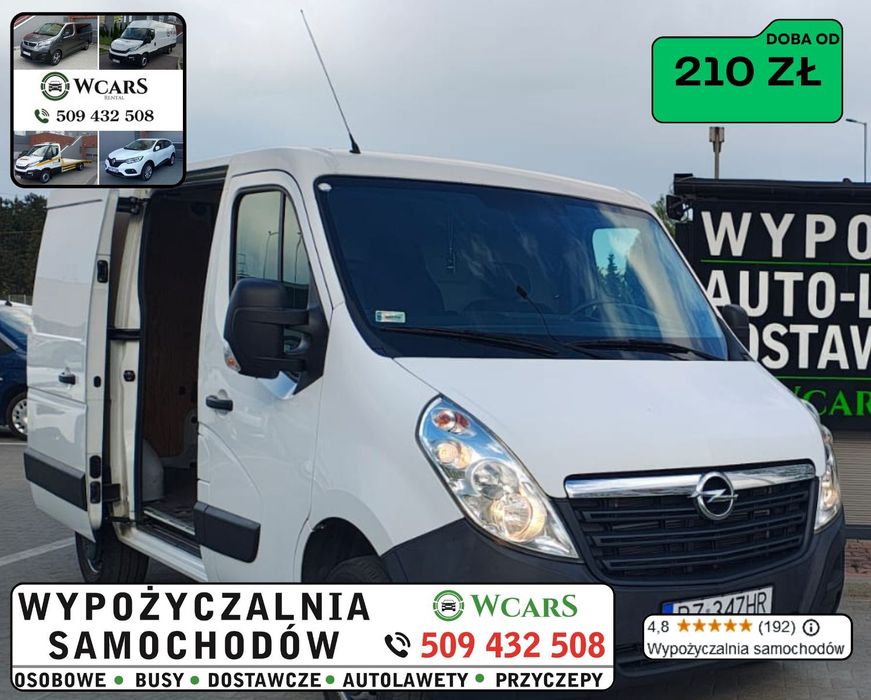 Wynajem samochodu bus van  Wypożyczalnia samochodów busów dostawczych