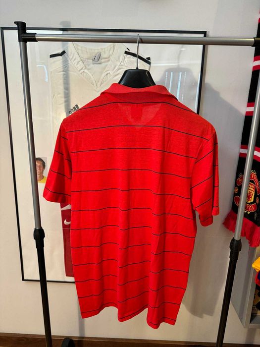 koszulka polo Mickey Mouse vintage 90s czerwona L