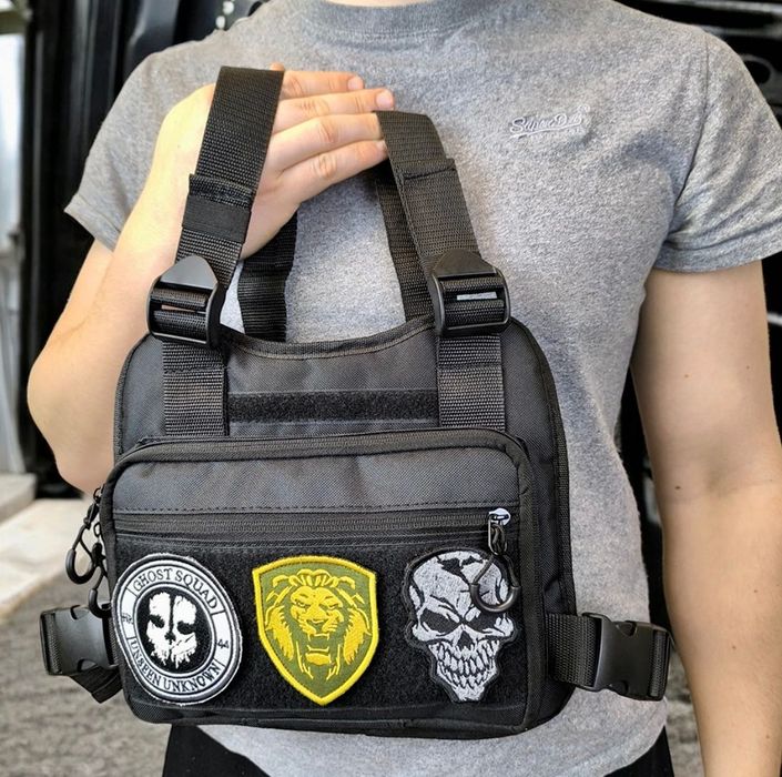 Тактична нагрудна сумка Cordura 1000D | Тактическая нагрудная