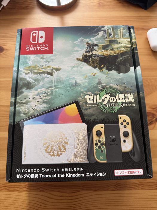 Switch Oled Zelda TOTK Japonês