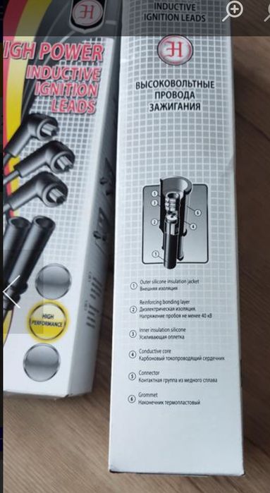 Провода высоковольтные Hort (Lanos,  Aveo)
(Prime) Lanos 1,4-1.5 8v(4ш