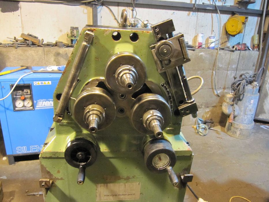 Giętarka walcarka do rur profili TAURING 40