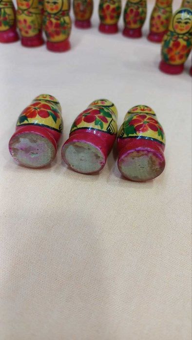 Матрешки маленькие деревянные 4см