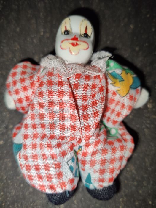 Игрушка кукла клоун ГДР, фарфор, GDR, советских времен

! Одним лотом