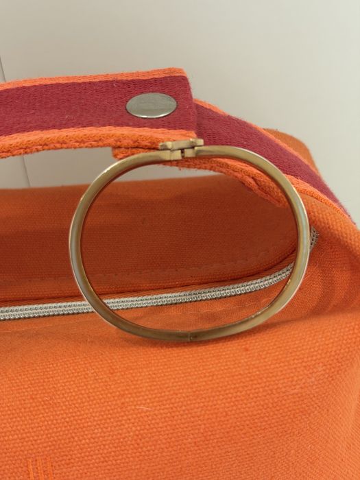 Браслет жосткий стиль Hermes тонка серія розовое золото