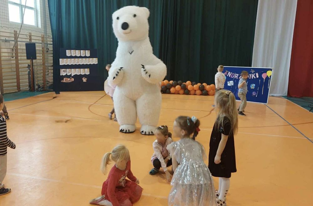 Biały Miś na Twoją imprezę ! Wynajem