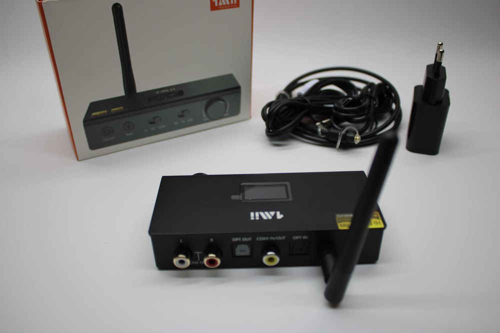 1MII DS700 HIFI Bluetooth Odbiornik TV adapter Bluetooth z DAC LDAC
