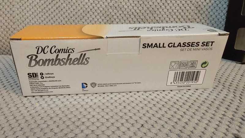 DC Kieliszki Bombshells Small Glasses Set