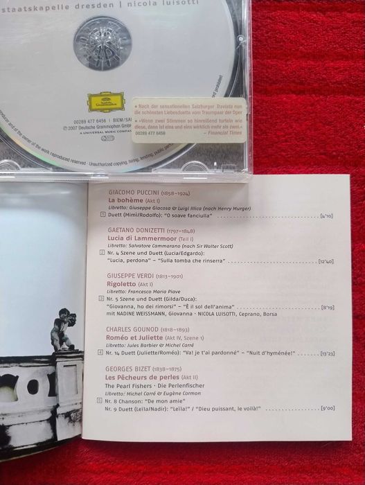 CD Netrebko & Villazon - Duets (Deutsche Grammophon)