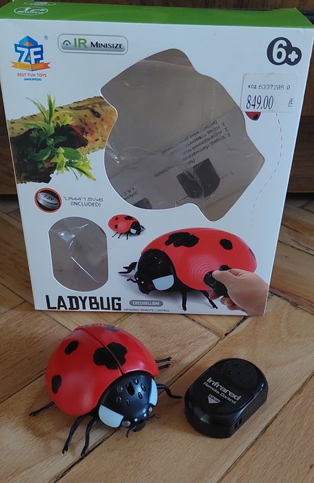 Радіокерова іграшка ladybug сонечко