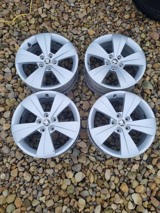 Диски легкосплавні 5 112 R 17 SKODA Оригінал