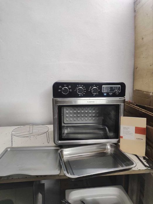 Аерофритюрниця міні духовка Фритюрница-аэрогриль Klarstein Air Glaze