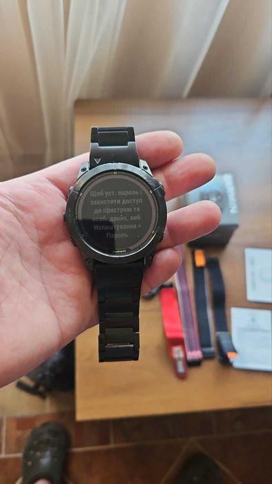 Смарт-годинник Garmin Fenix 7 Pro Sapphire Solar