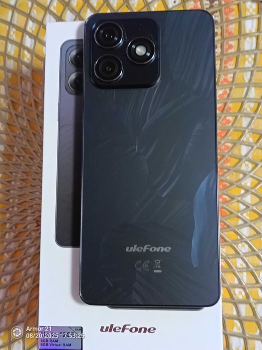 Note 18 Ultra Dual 5g 256gb 6gb Ram Black Ulefone