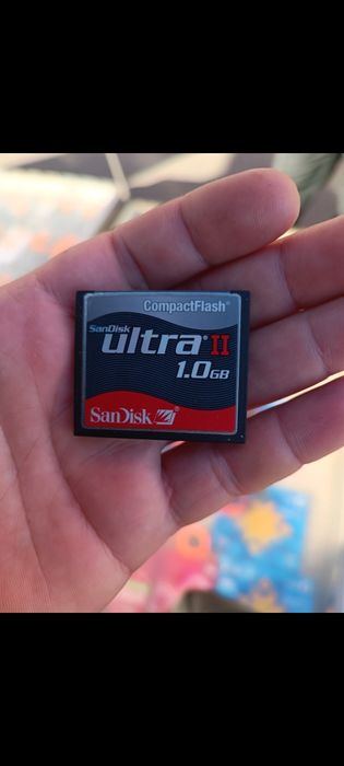 Карта пам'яті  SanDisk compactFlach ULTRA II 1GB