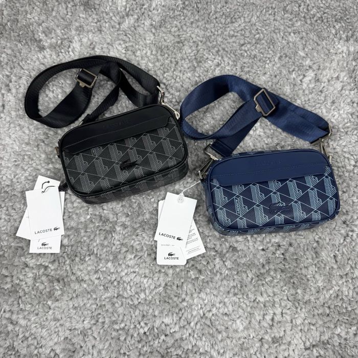 Сумка месенджер Lacoste monogram лакоста монограм