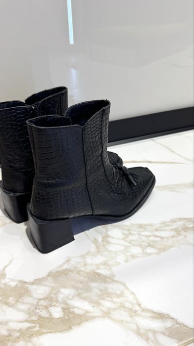 Шкіряні черевики 37 р.