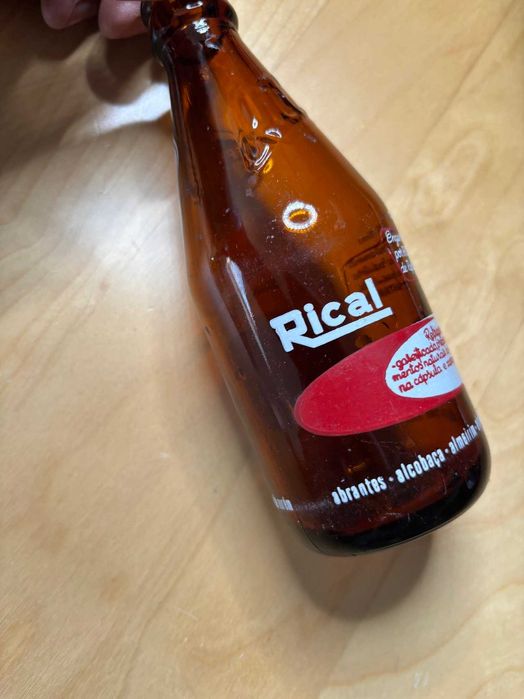 Garrafas pirogravadas antigas/vintage - Rical